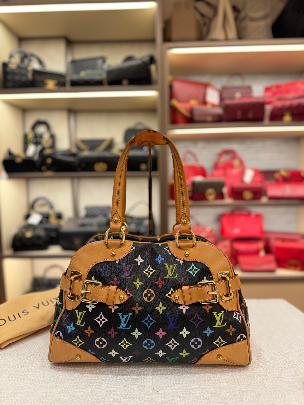 Louis Vuitton Claudia Multicolour Black