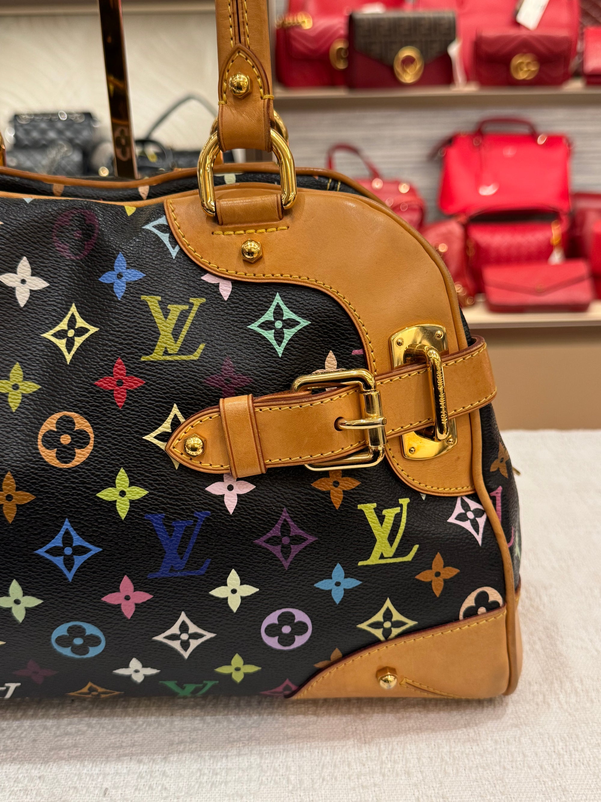 Louis Vuitton Claudia Multicolour Black