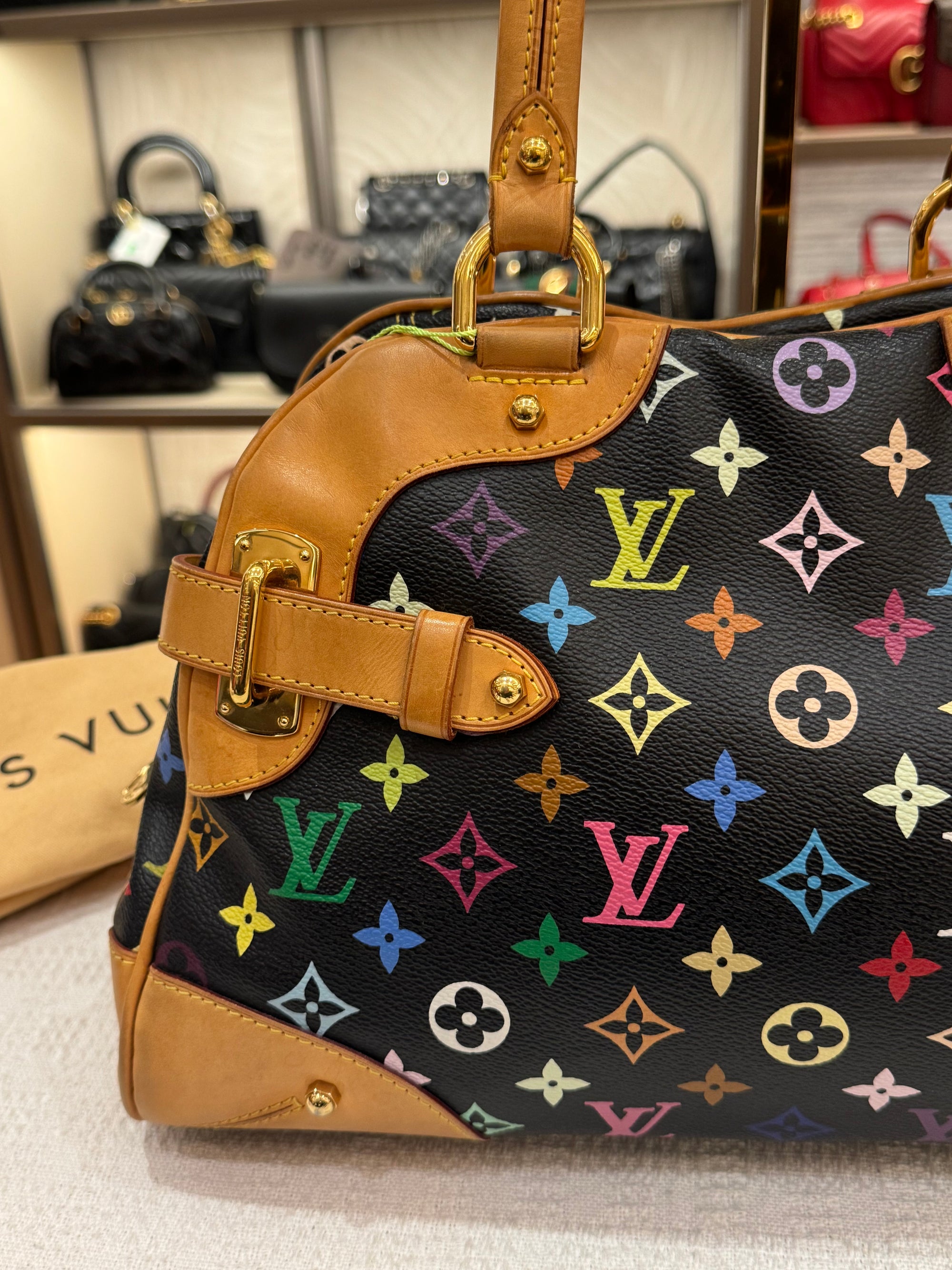 Louis Vuitton Claudia Multicolour Black
