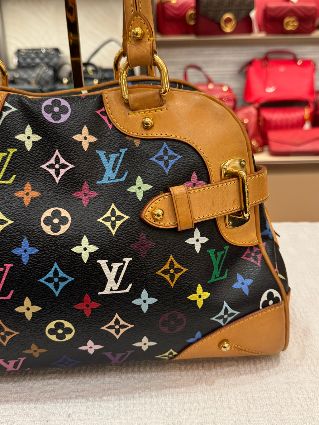 Louis Vuitton Claudia Multicolour Black