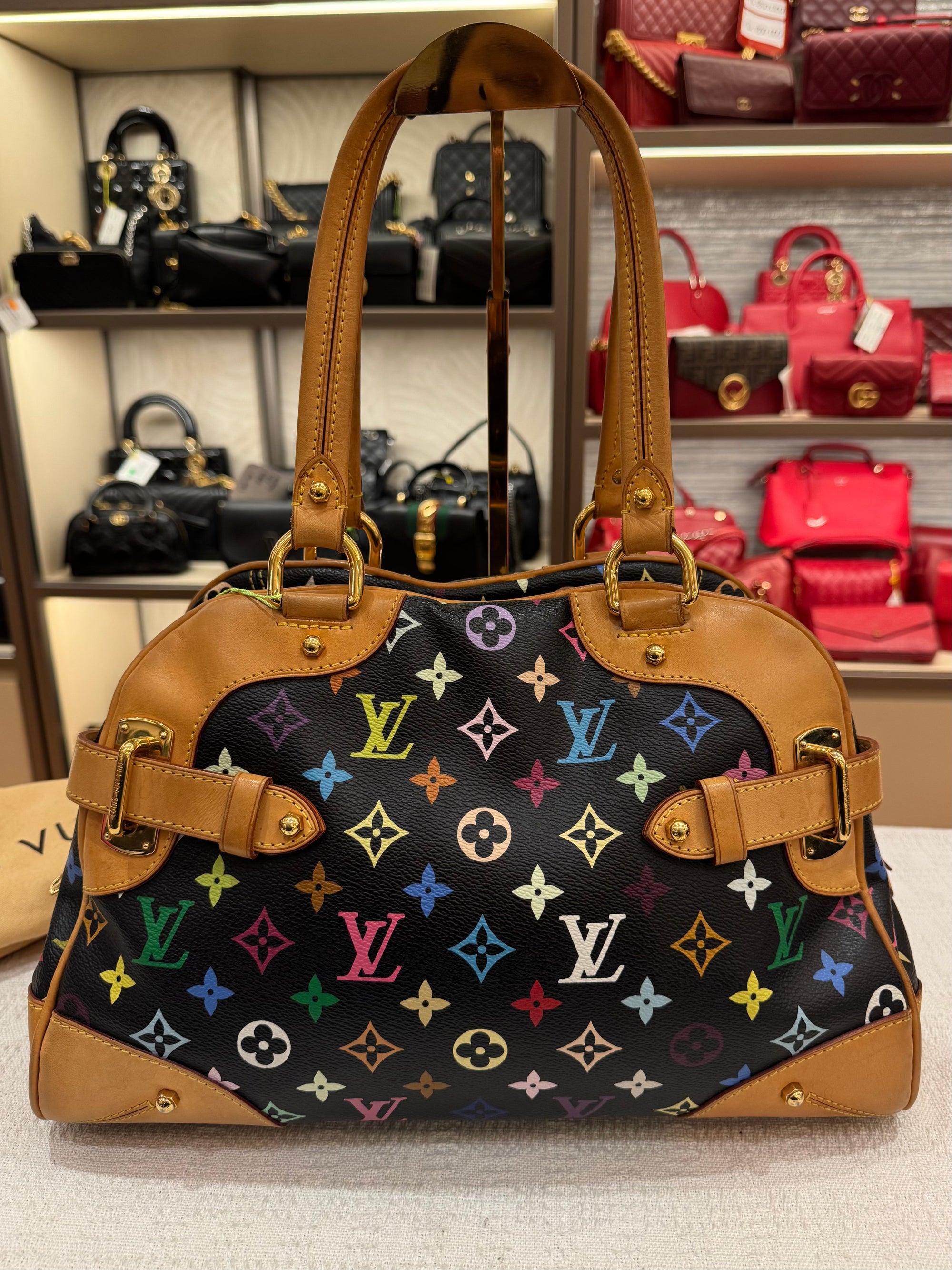 Louis Vuitton Claudia Multicolour Black