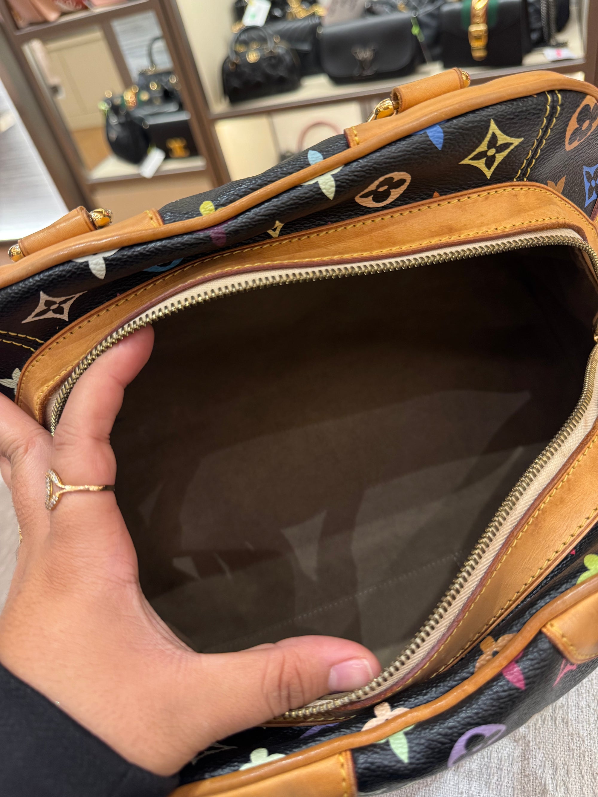 Louis Vuitton Claudia Multicolour Black