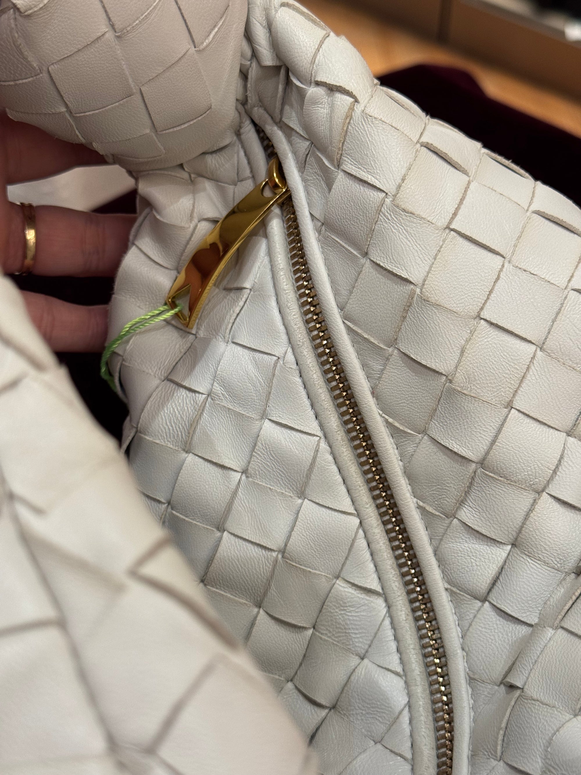 Bottega Veneta Jodie Teen White