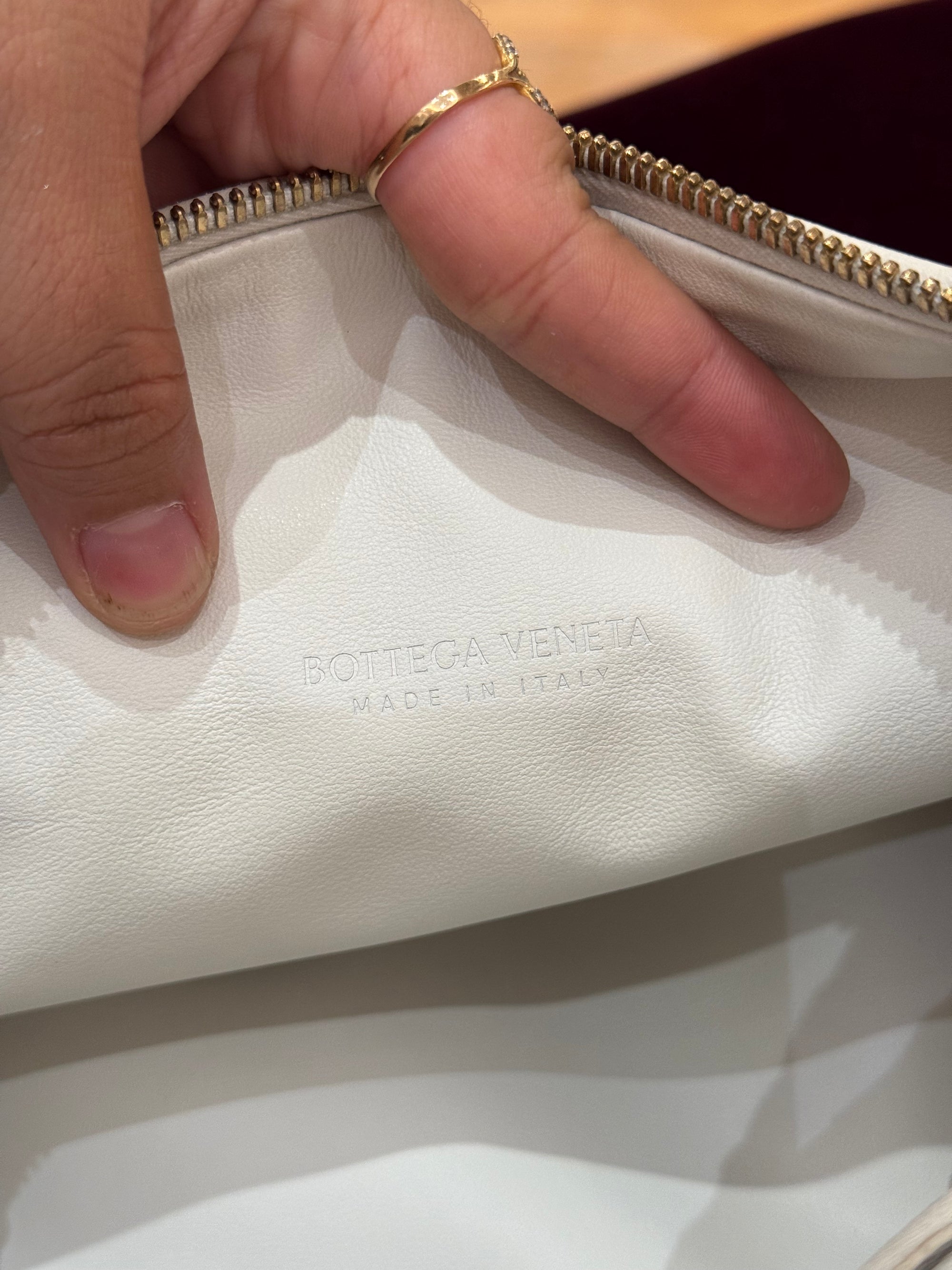 Bottega Veneta Jodie Teen White