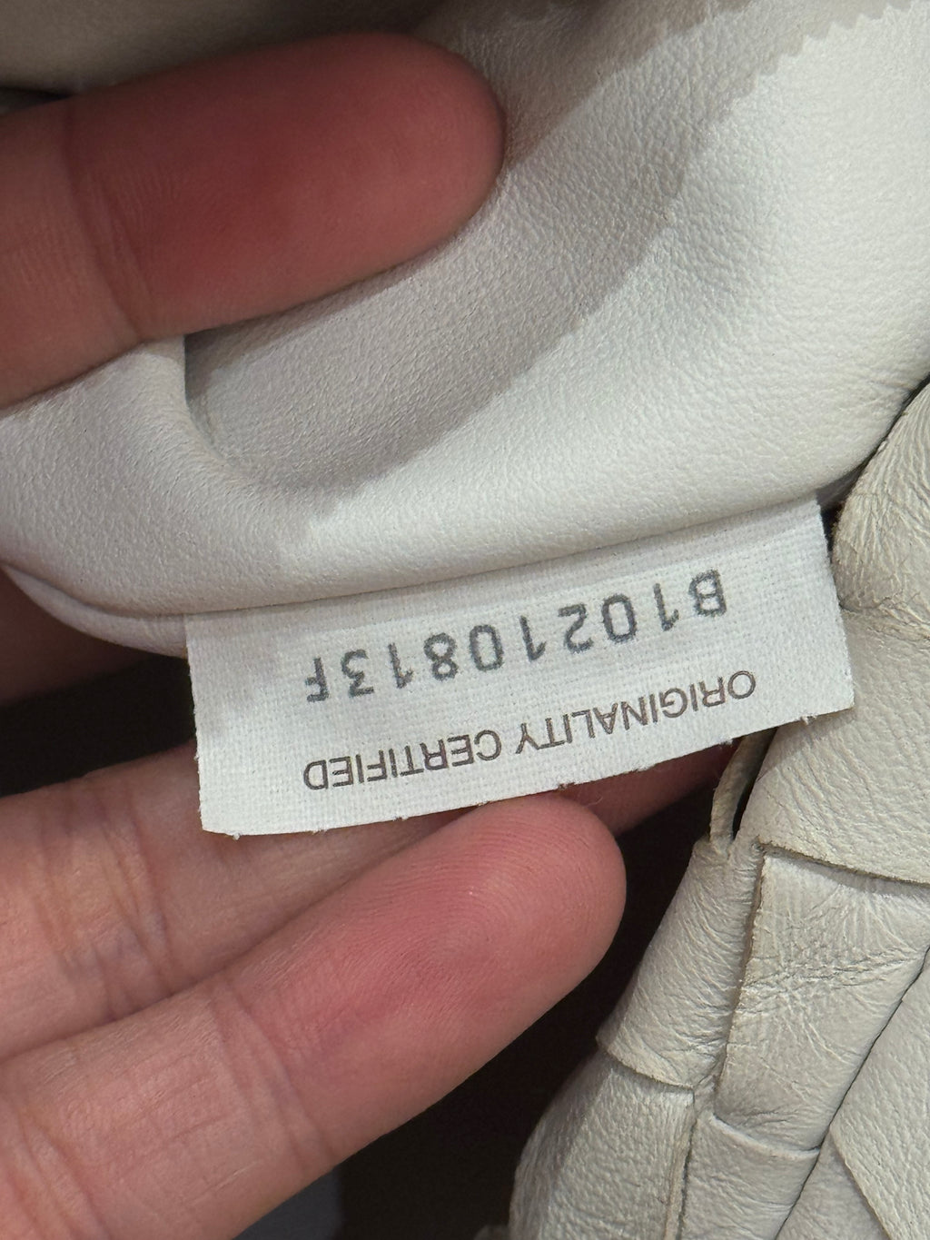 Bottega Veneta Jodie Teen White