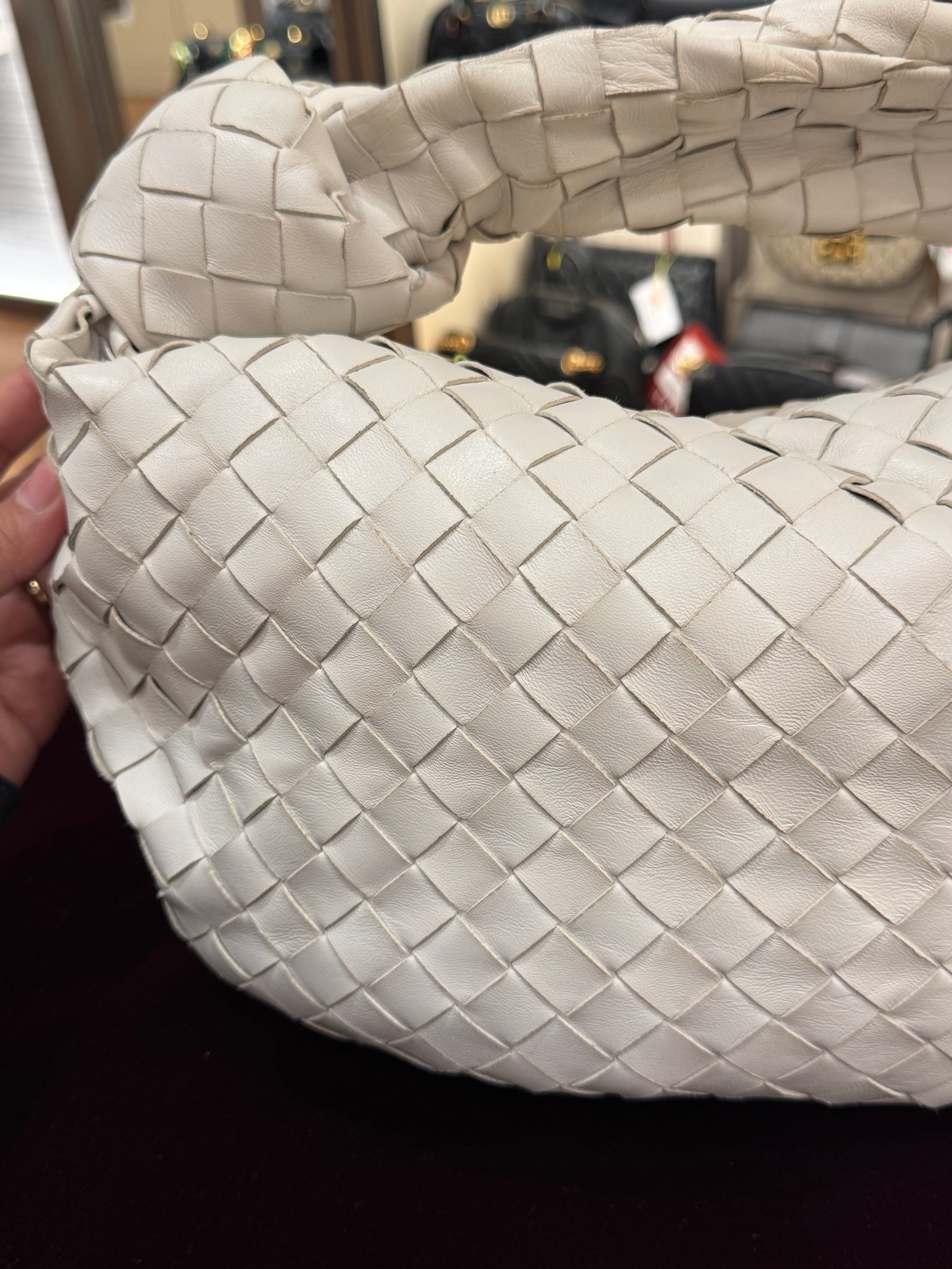 Bottega Veneta Jodie Teen White