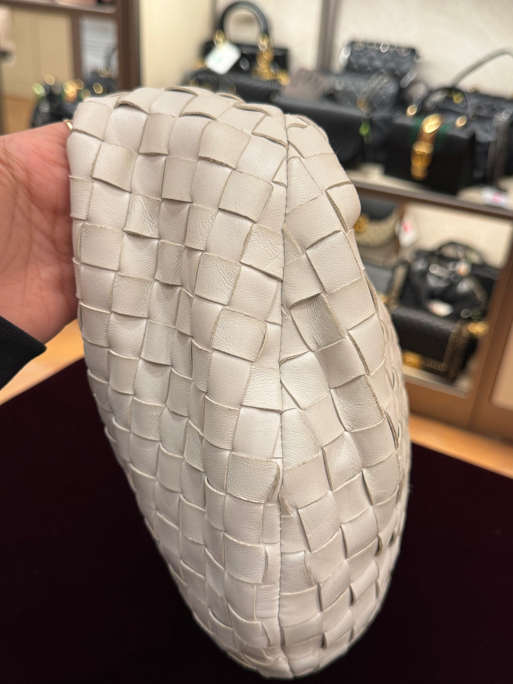 Bottega Veneta Jodie Teen White