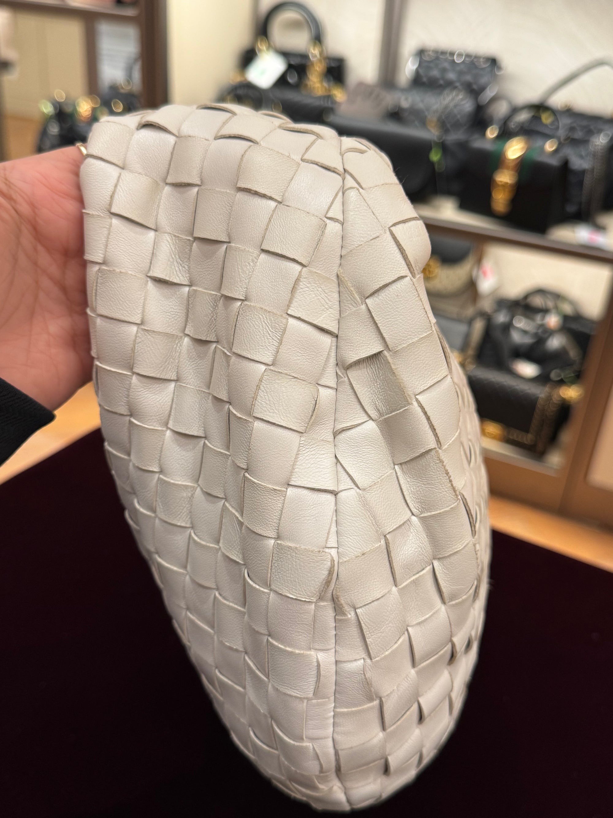 Bottega Veneta Jodie Teen White