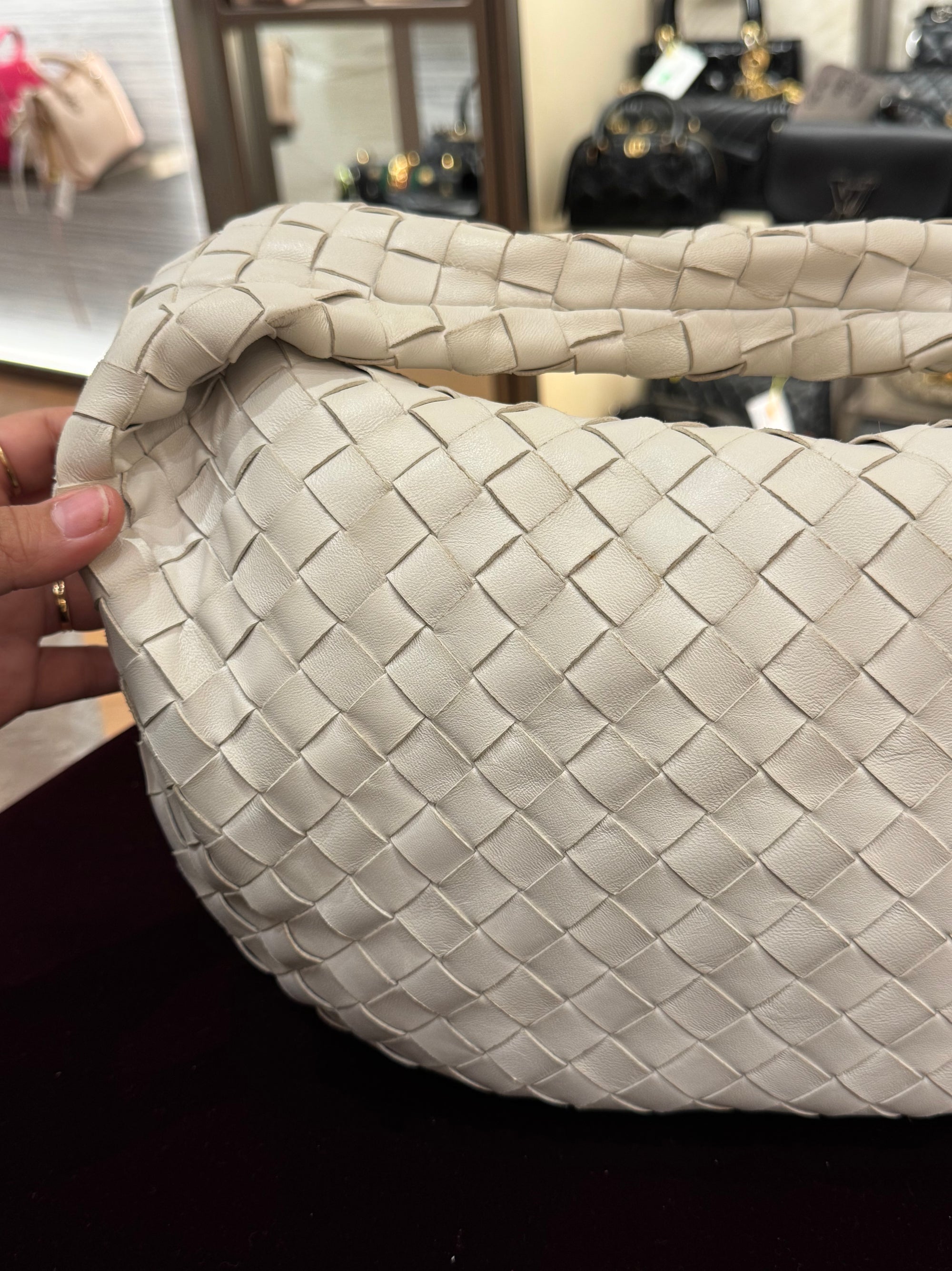 Bottega Veneta Jodie Teen White