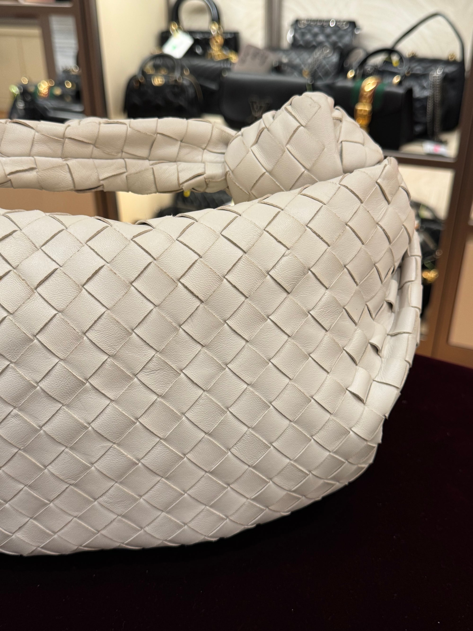 Bottega Veneta Jodie Teen White