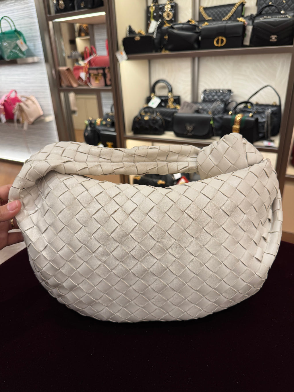 Bottega Veneta Jodie Teen White