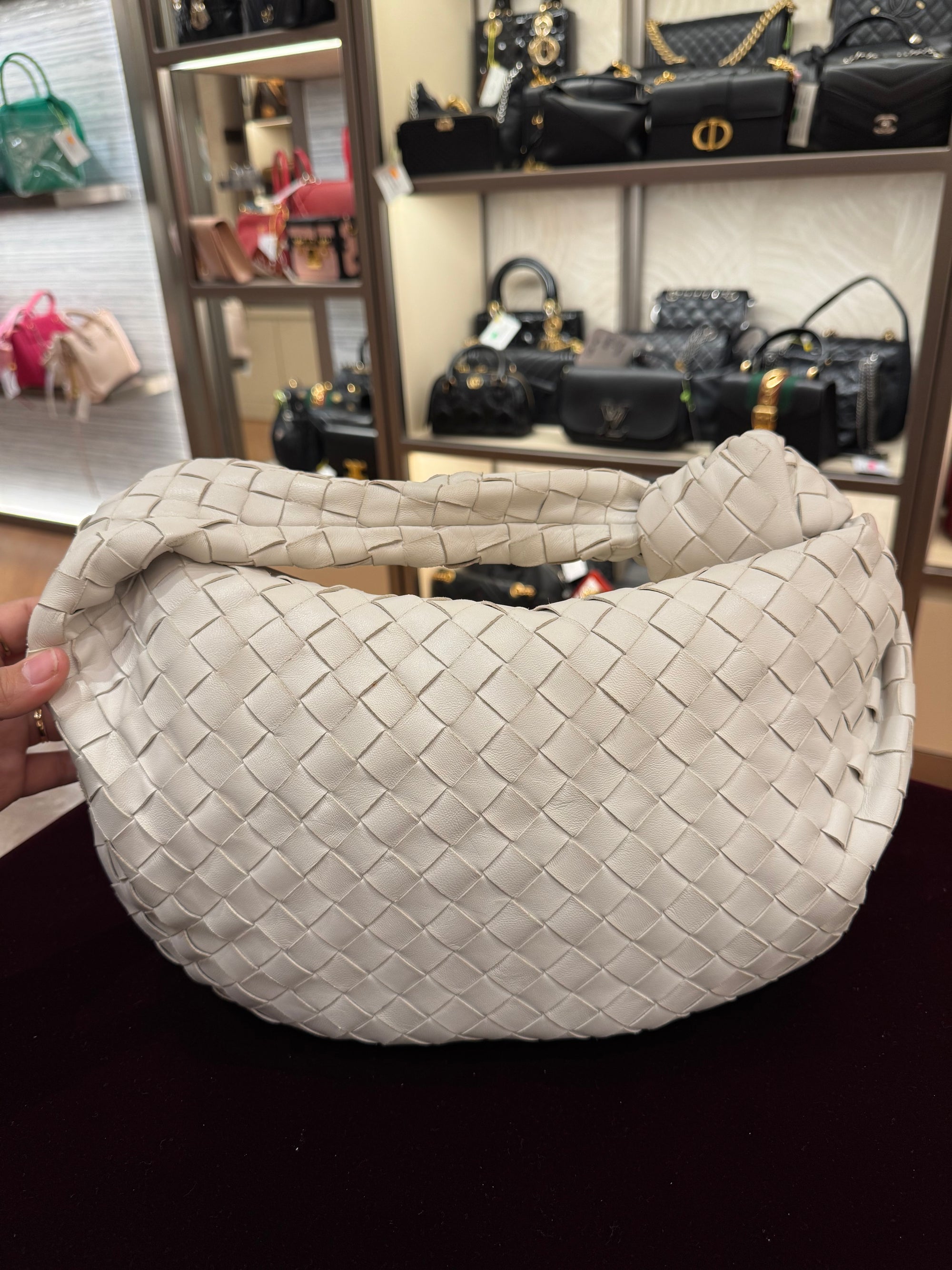 Bottega Veneta Jodie Teen White