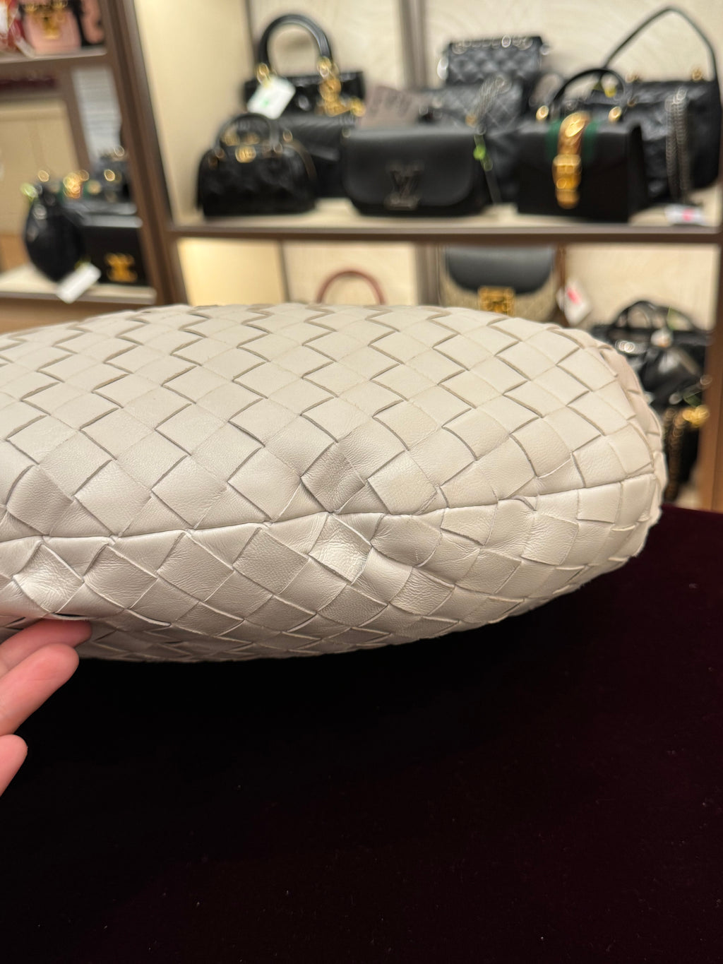 Bottega Veneta Jodie Teen White