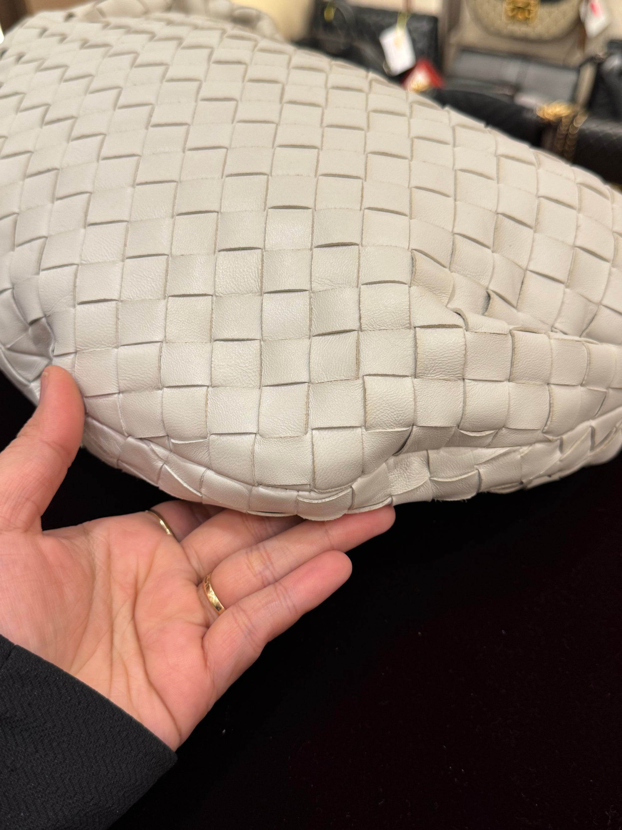 Bottega Veneta Jodie Teen White