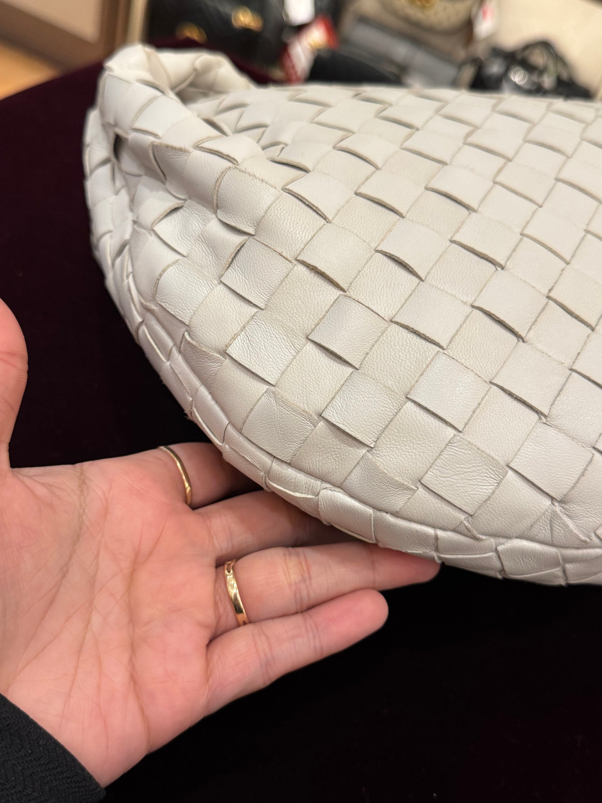 Bottega Veneta Jodie Teen White