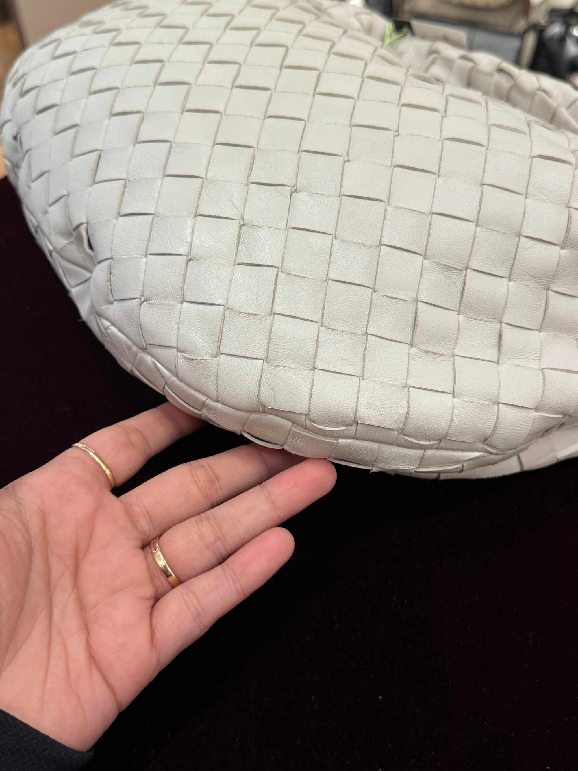 Bottega Veneta Jodie Teen White