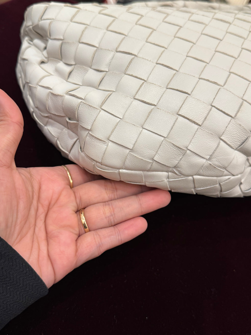 Bottega Veneta Jodie Teen White