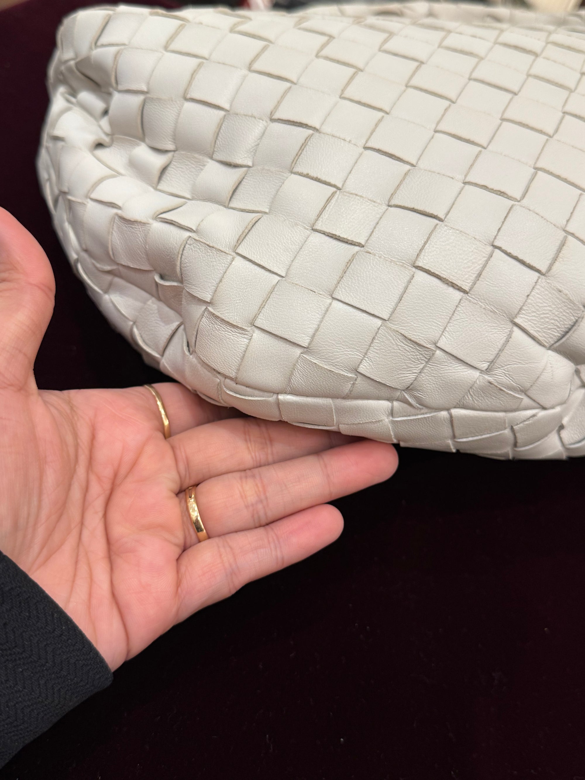 Bottega Veneta Jodie Teen White