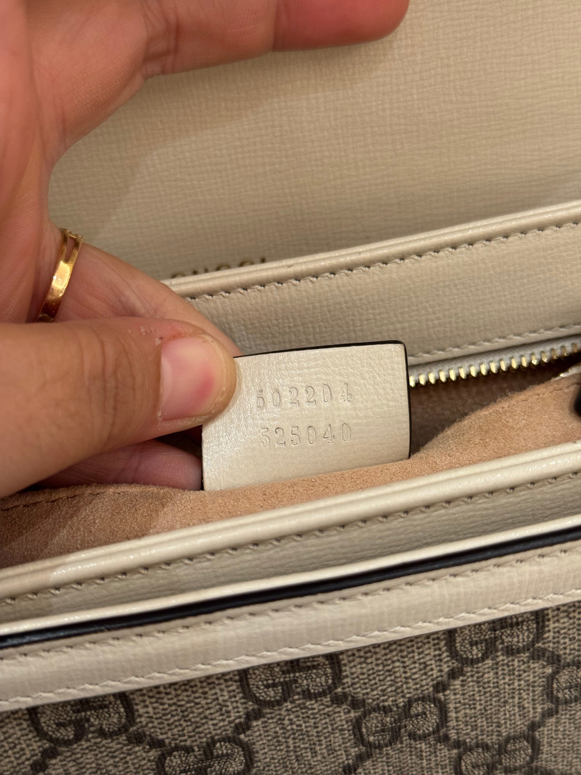 Gucci Horsebit Medium White