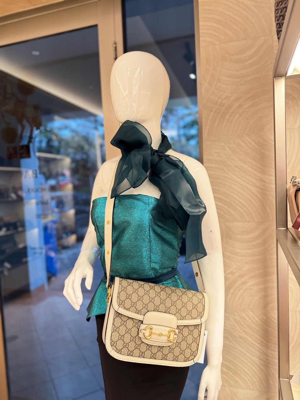 Gucci Horsebit Medium White