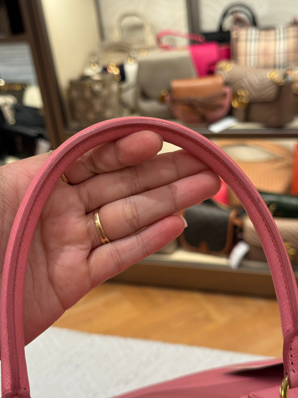Prada Galierra Double zipper