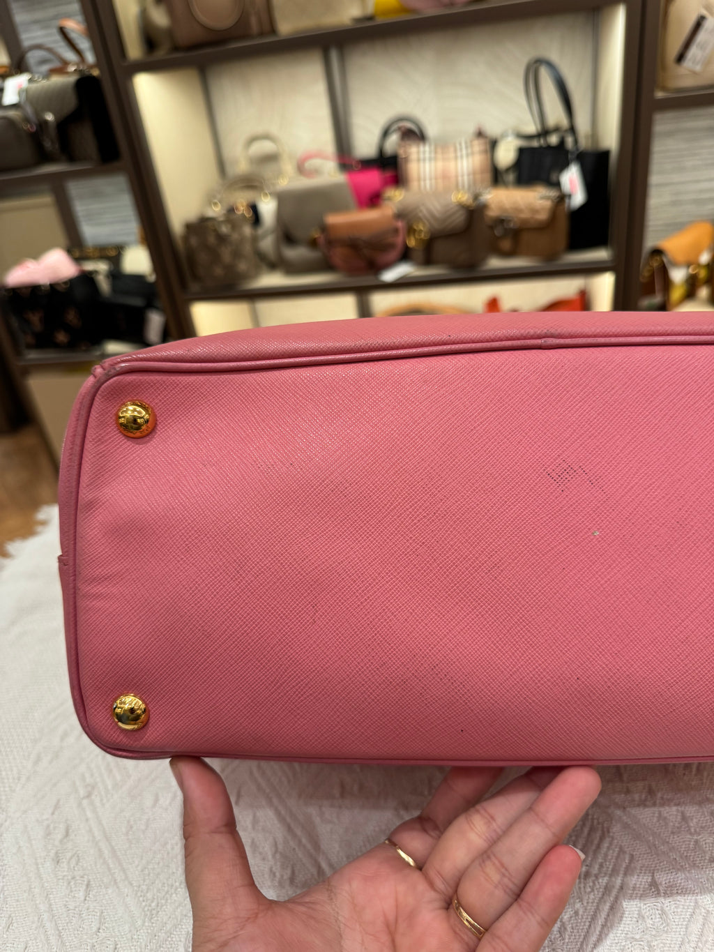 Prada Galierra Double zipper