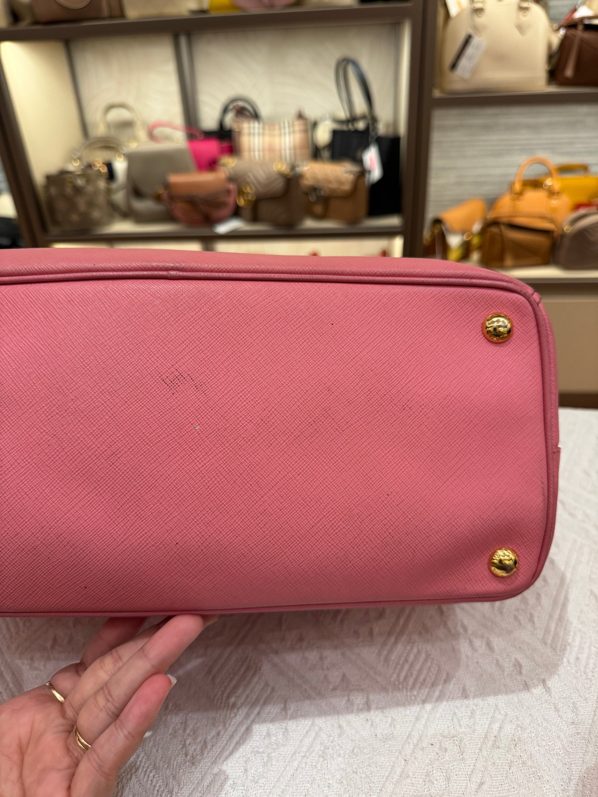 Prada Galierra Double zipper