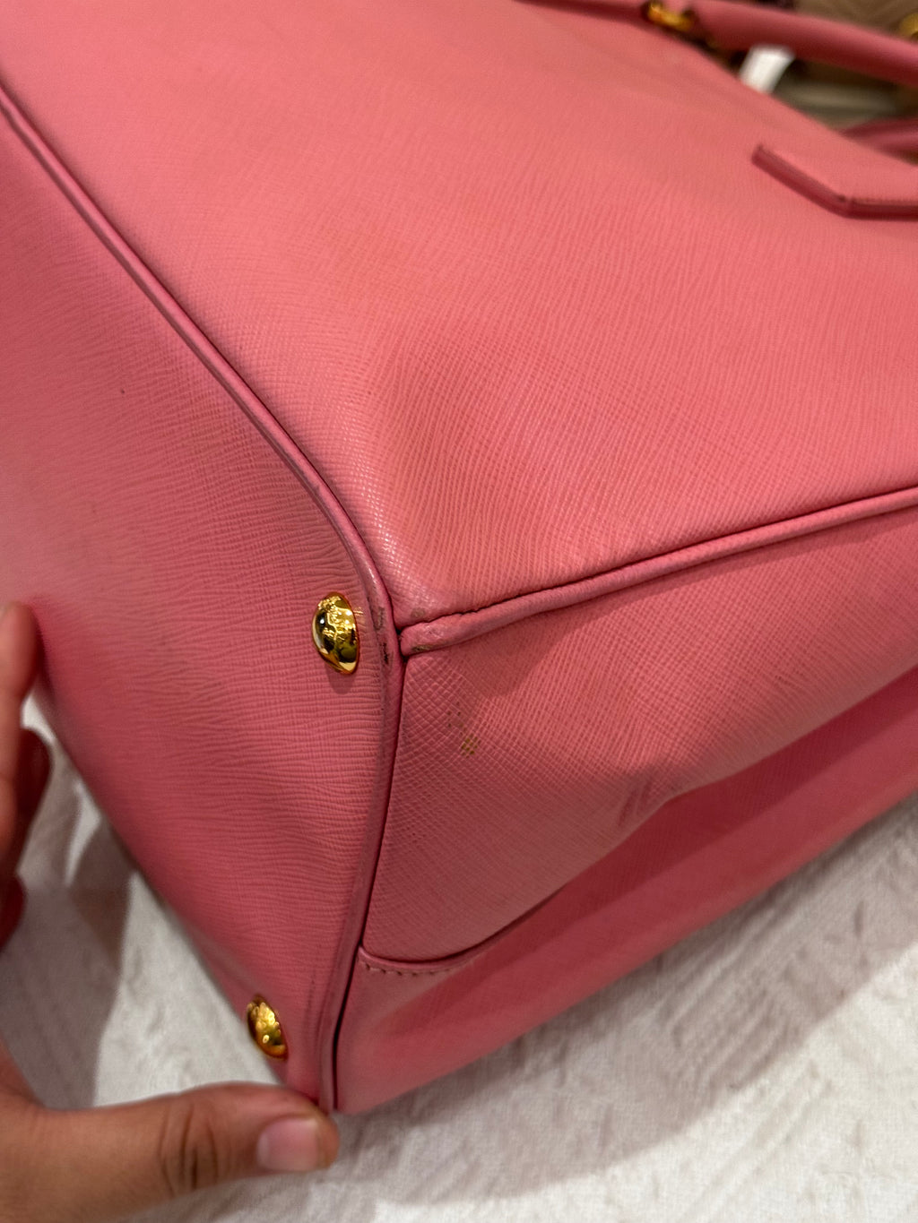 Prada Galierra Double zipper