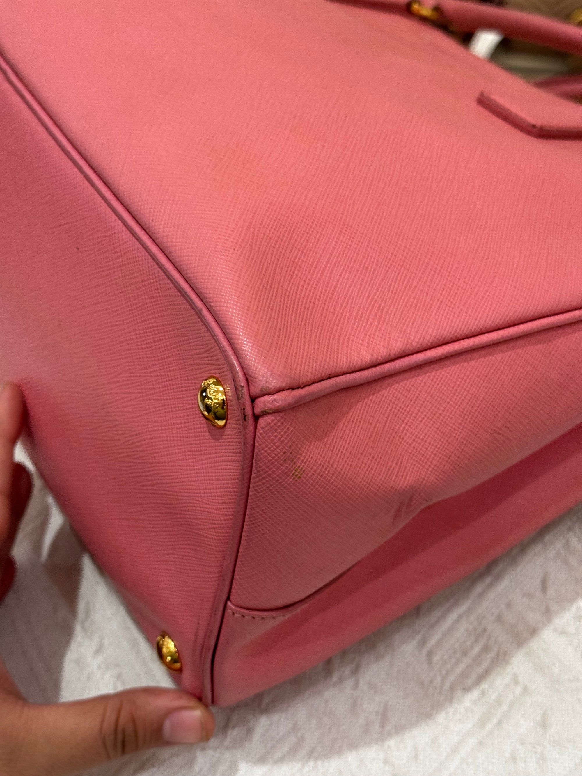 Prada Galierra Double zipper
