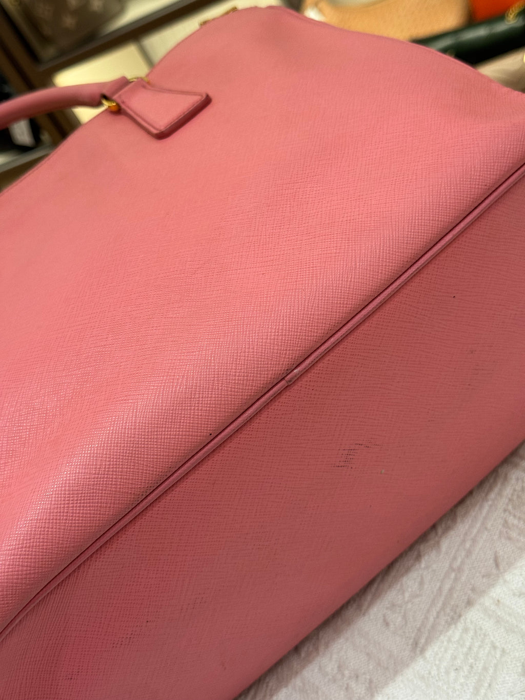 Prada Galierra Double zipper