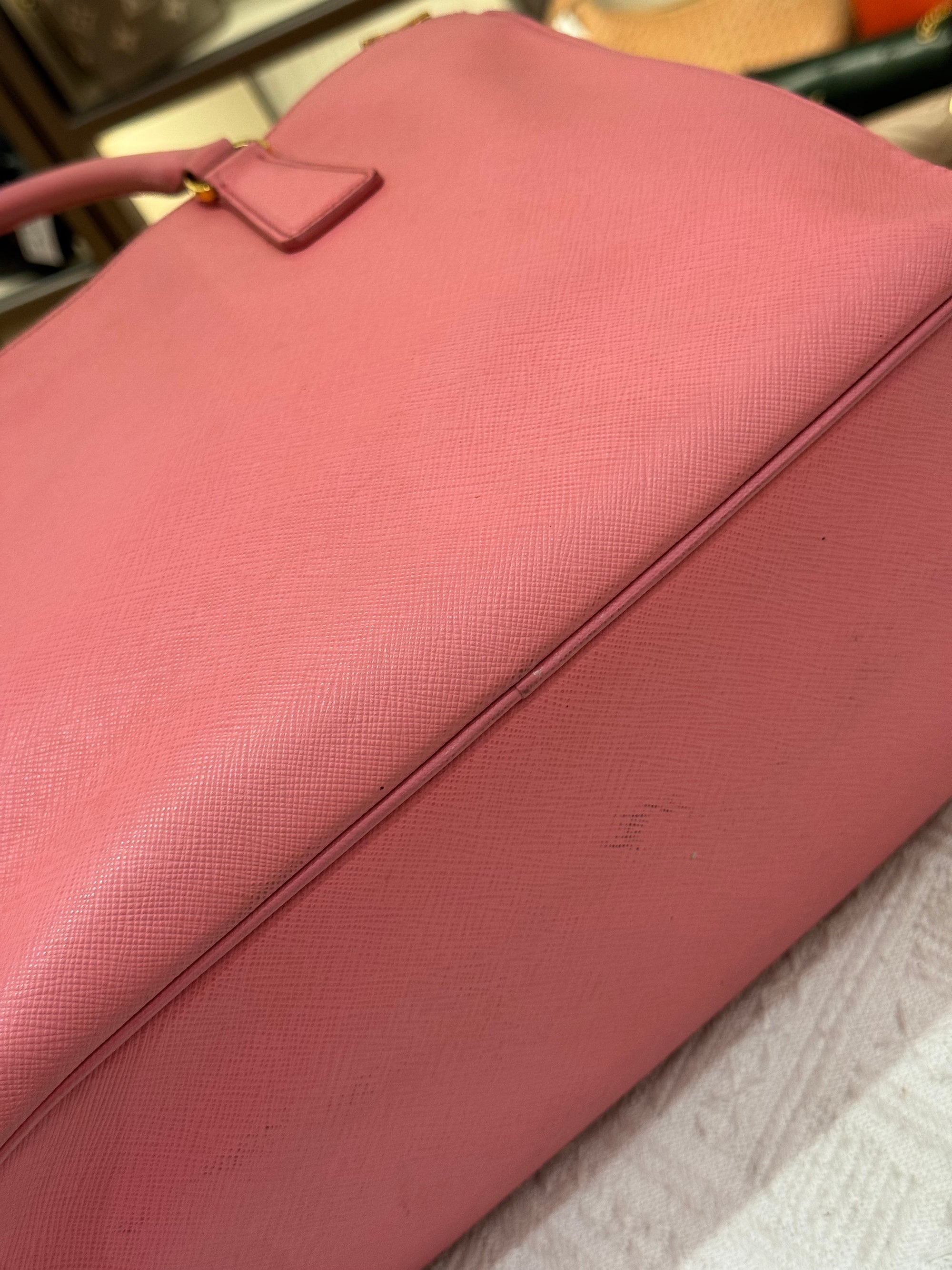 Prada Galierra Double zipper