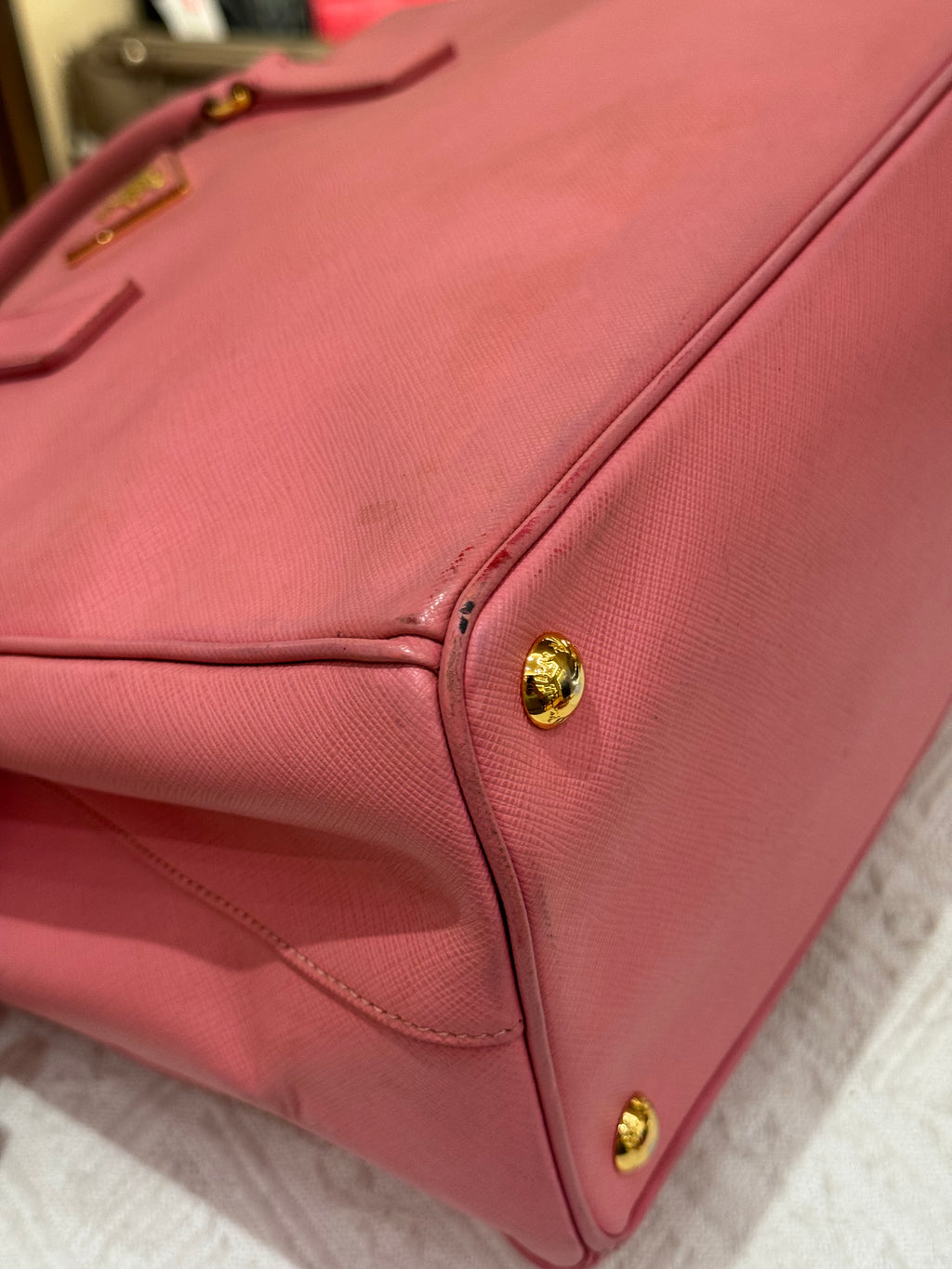 Prada Galierra Double zipper