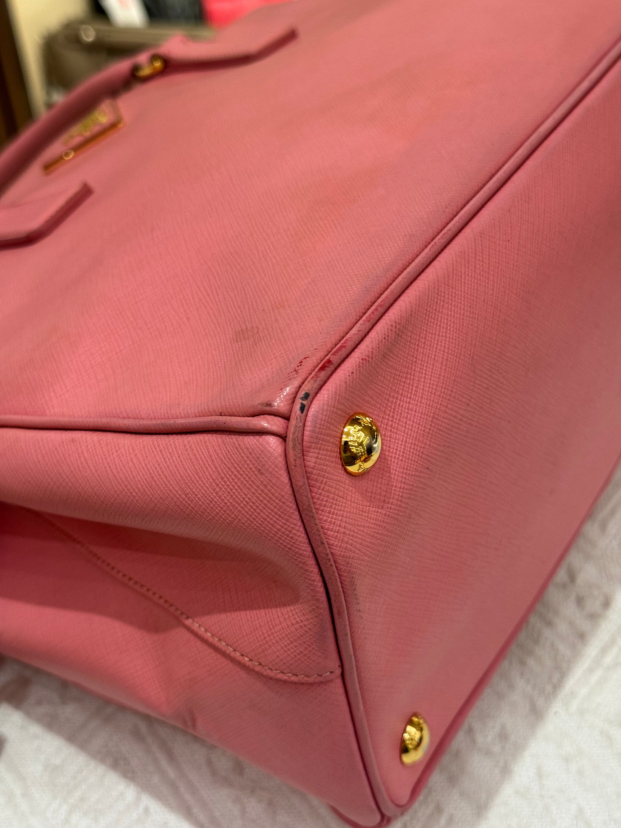 Prada Galierra Double zipper