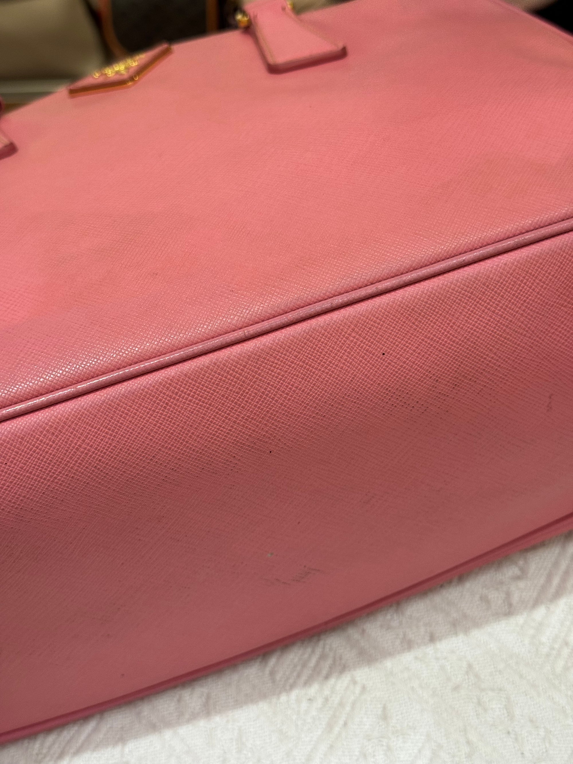 Prada Galierra Double zipper