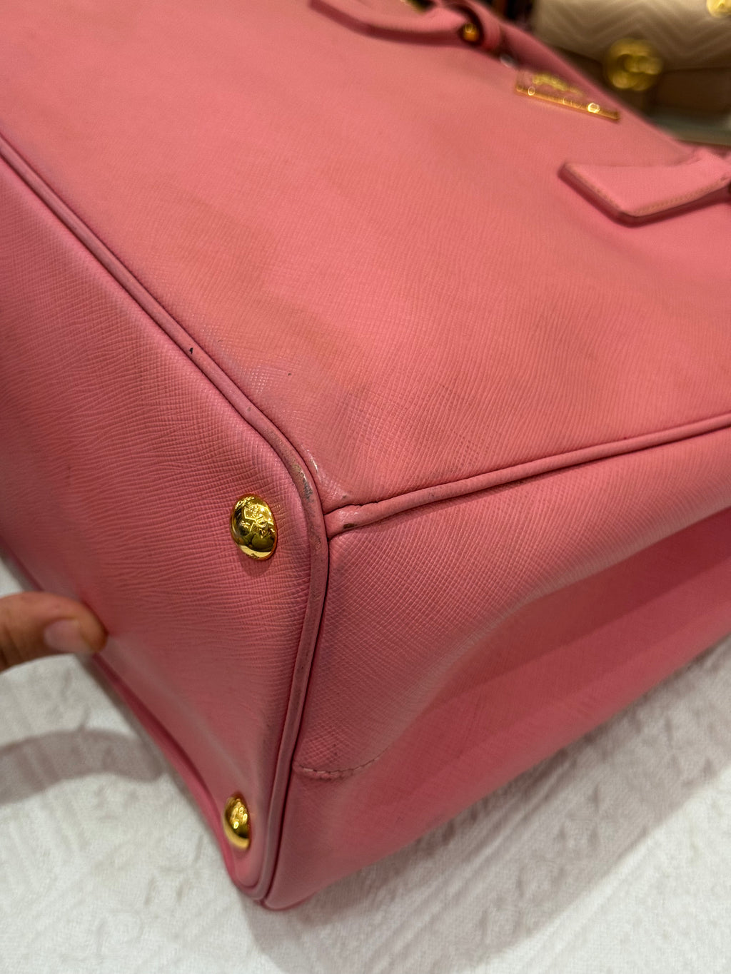 Prada Galierra Double zipper
