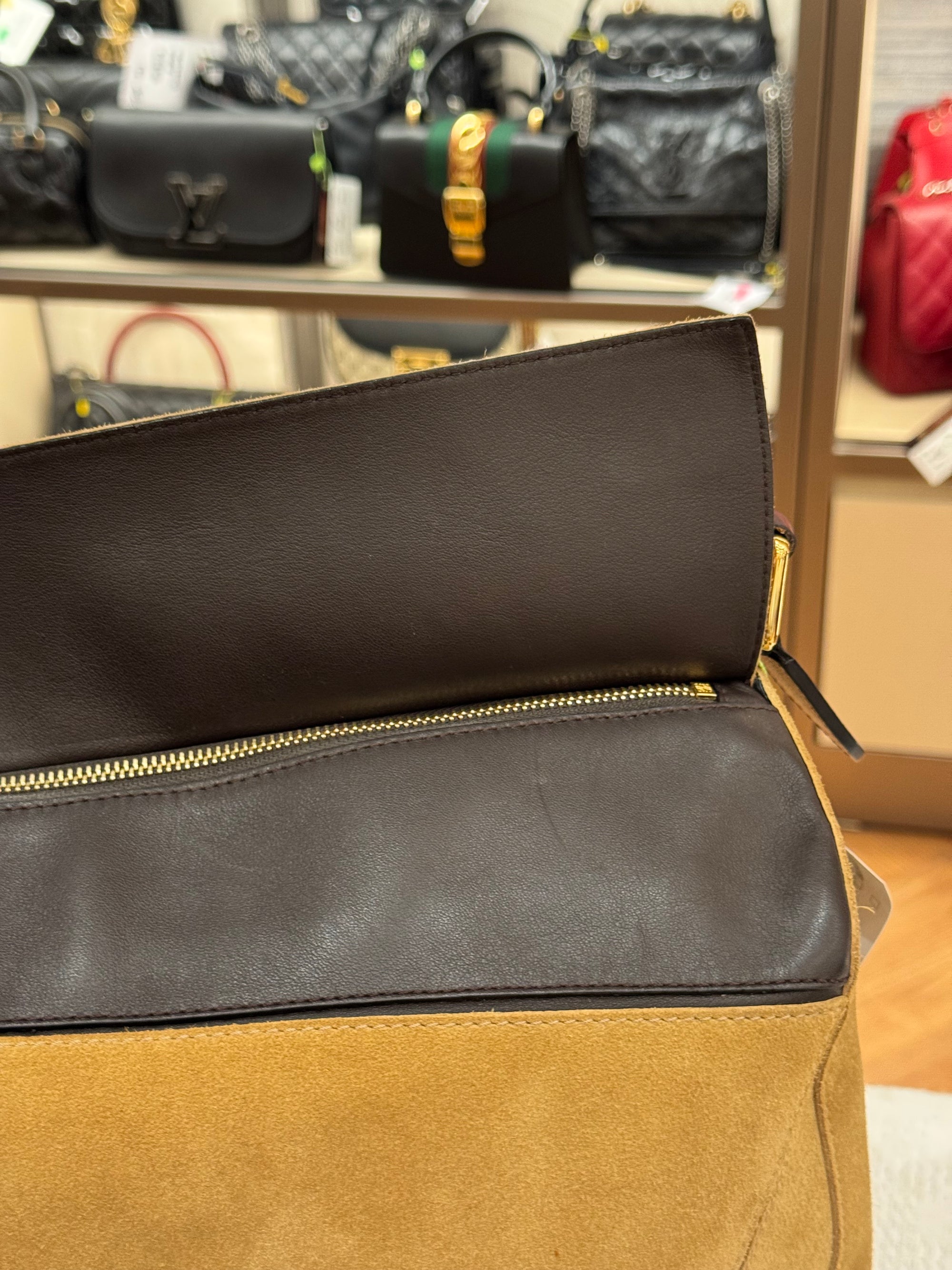 Loewe Puzzle Large Suede