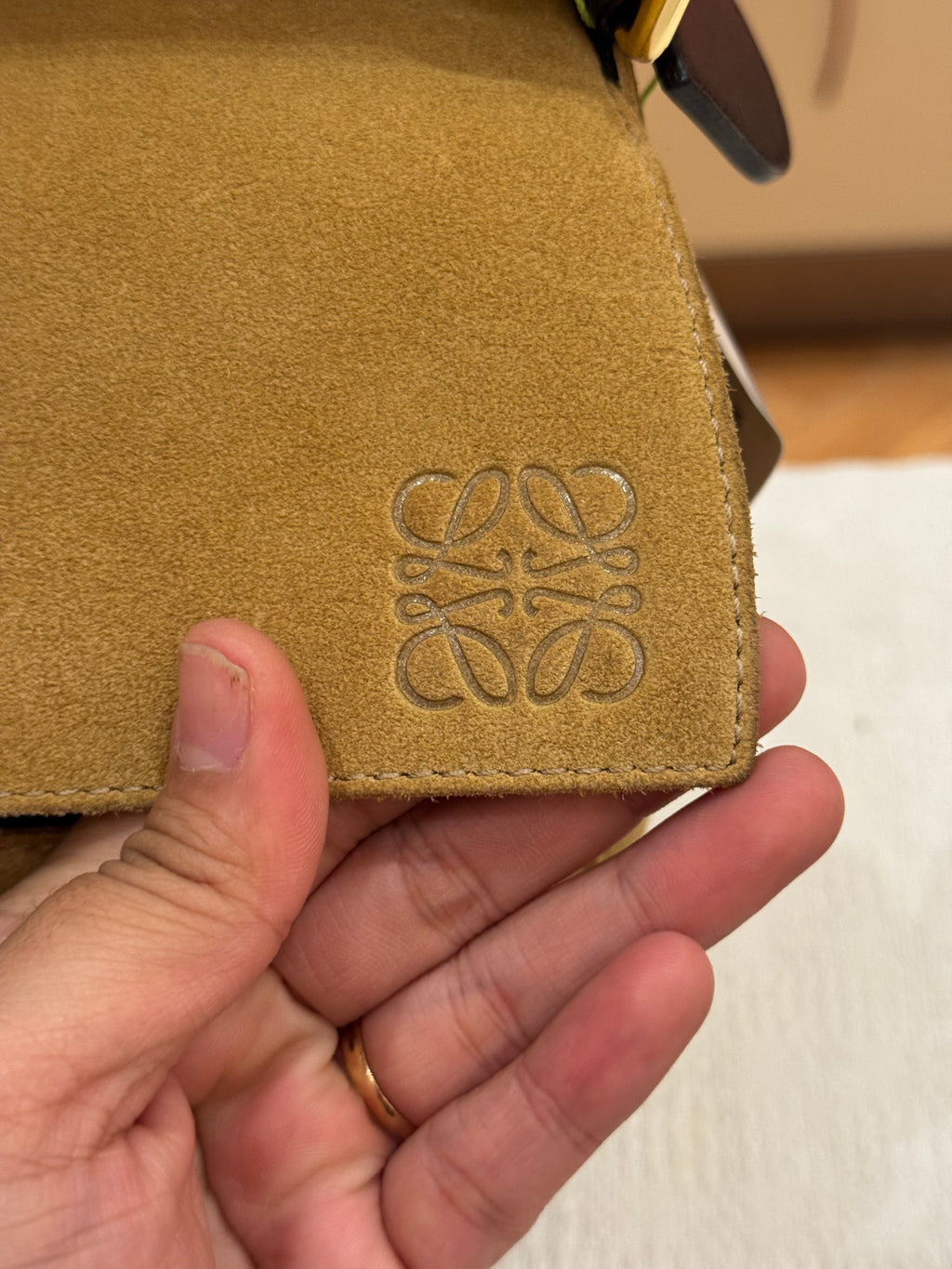 Loewe Puzzle Large Suede