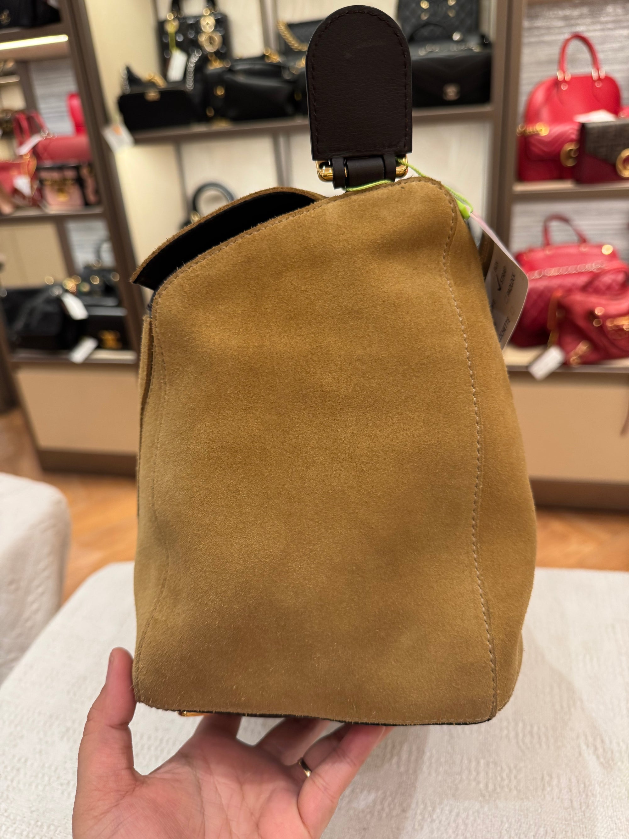 Loewe Puzzle Large Suede