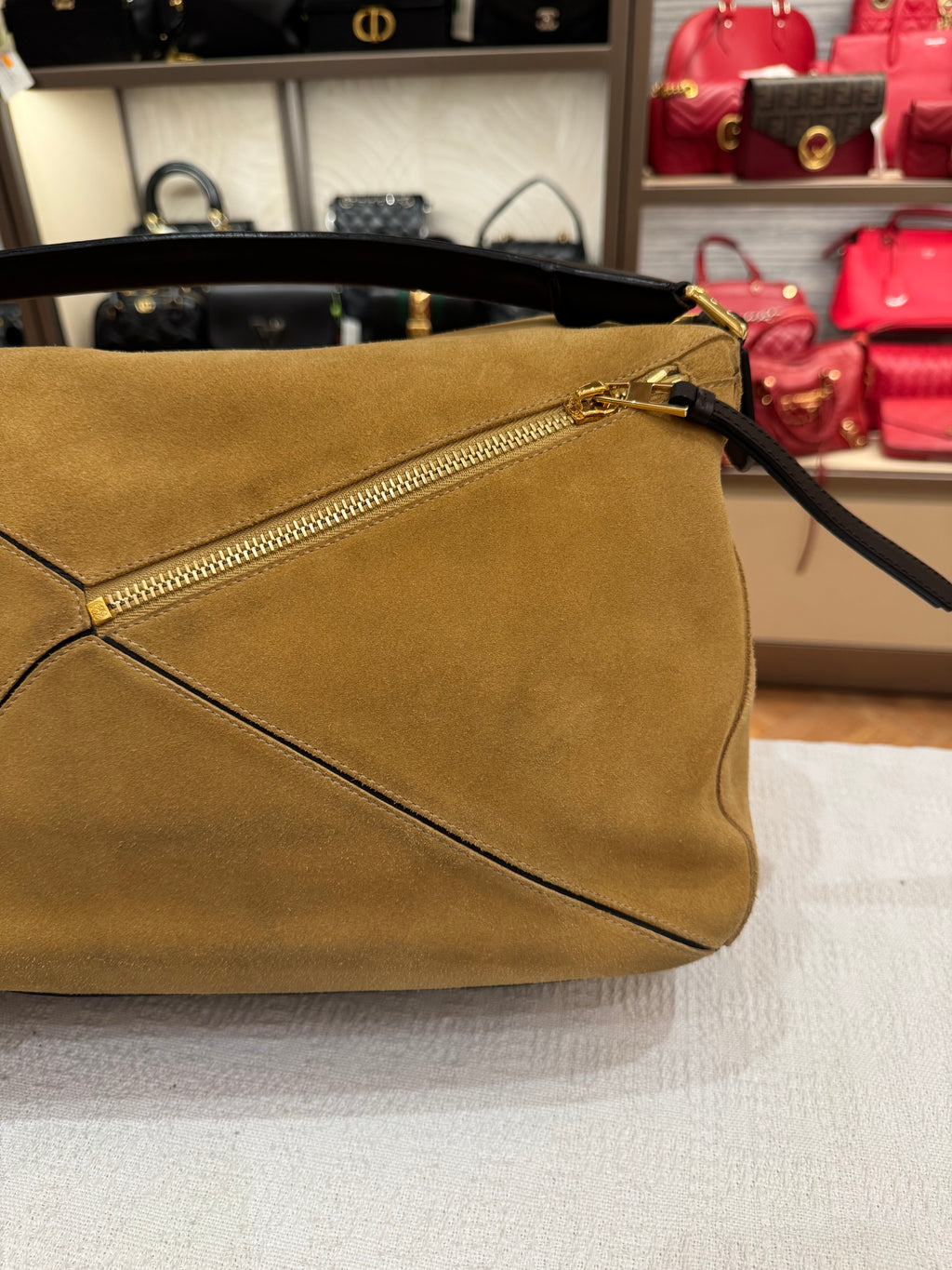 Loewe Puzzle Large Suede