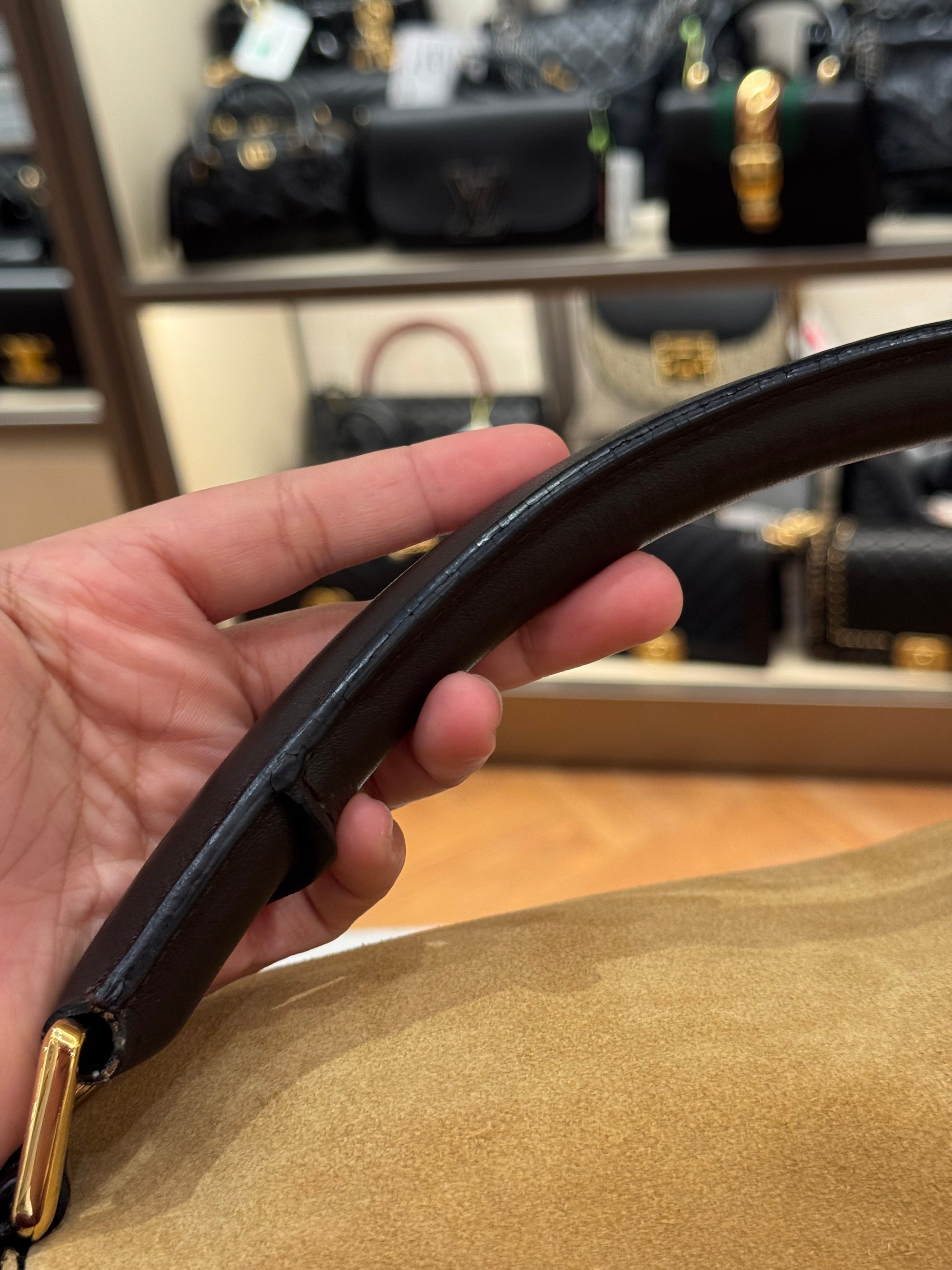Loewe Puzzle Large Suede