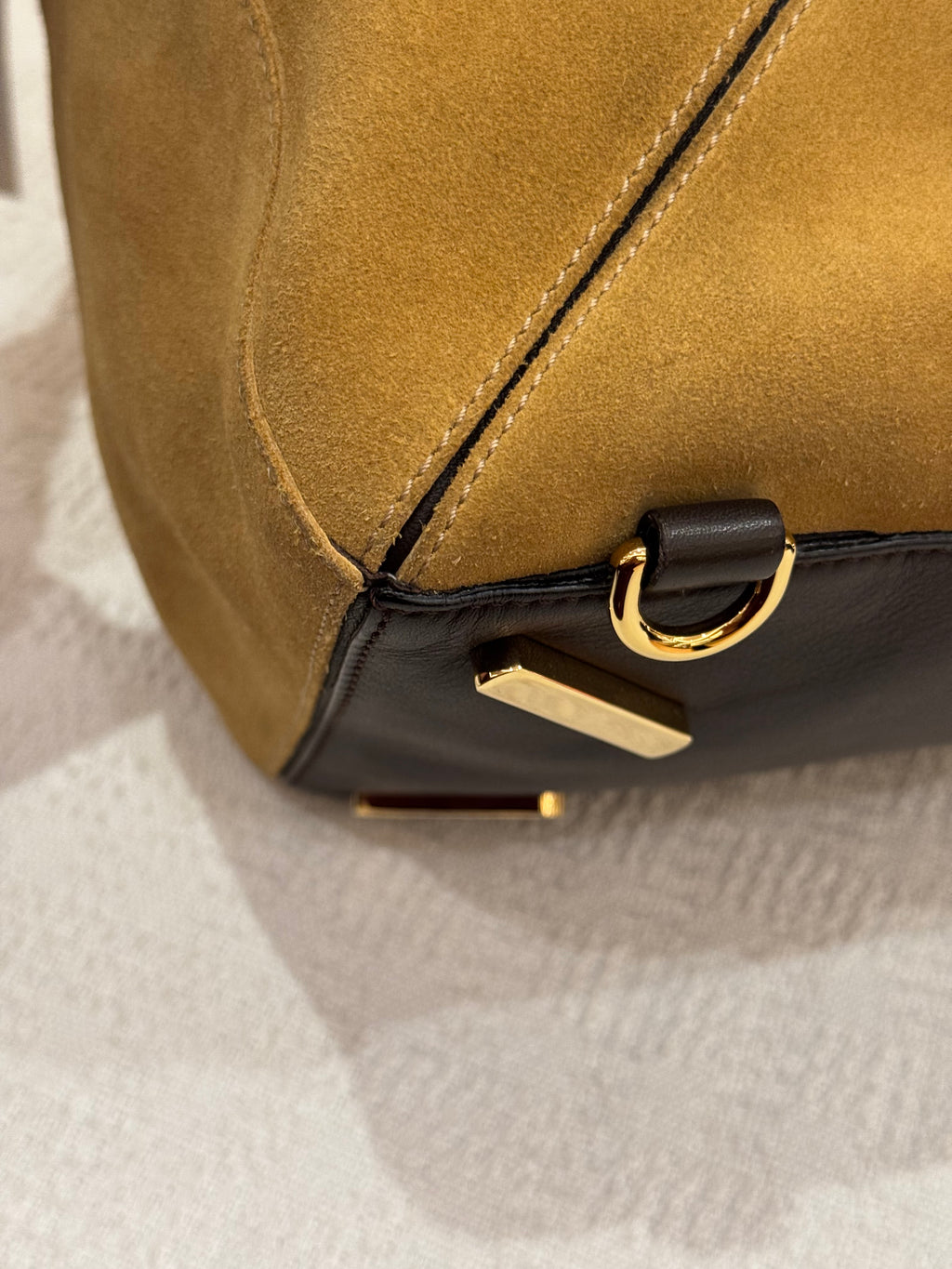 Loewe Puzzle Large Suede