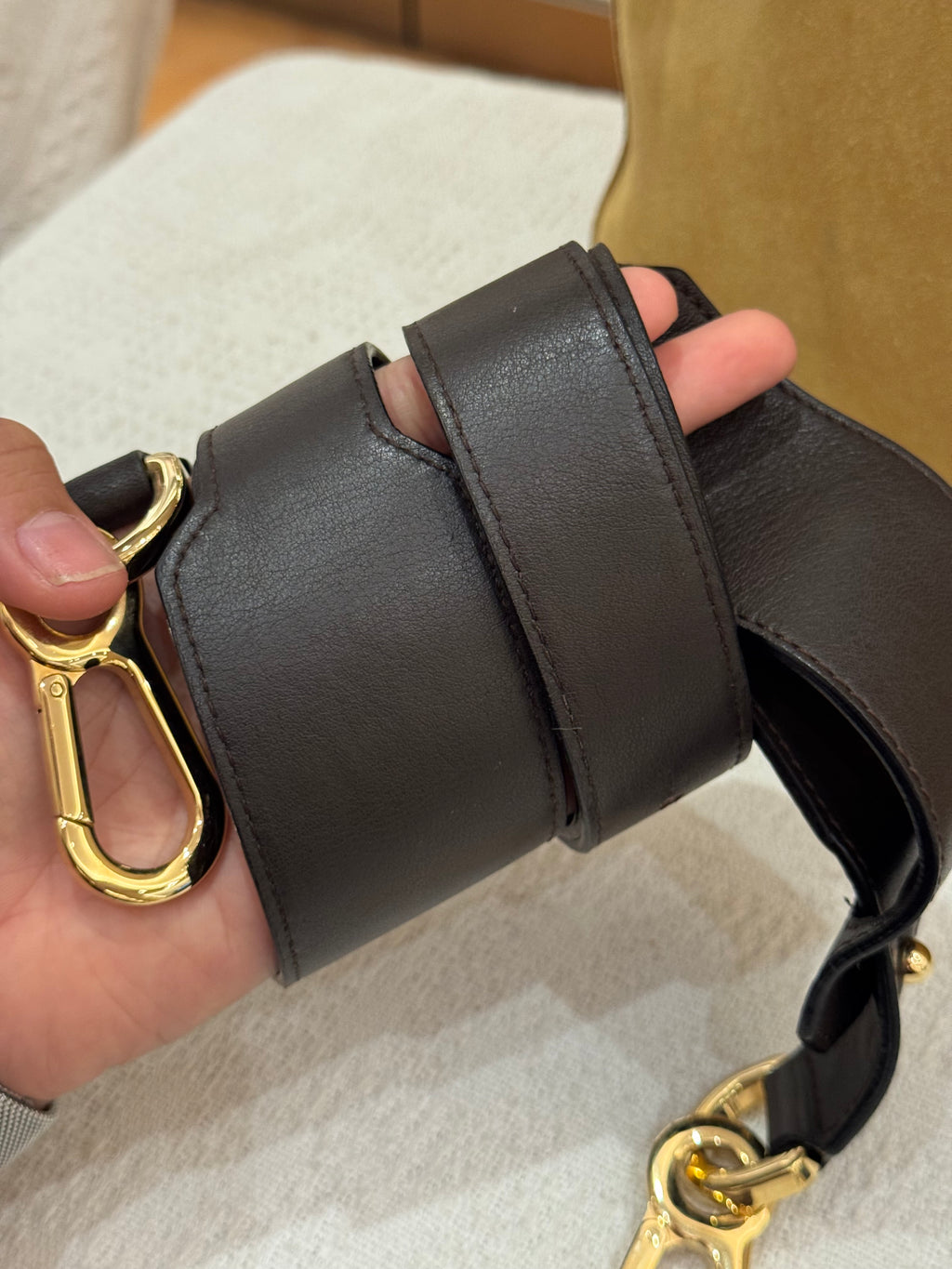 Loewe Puzzle Large Suede