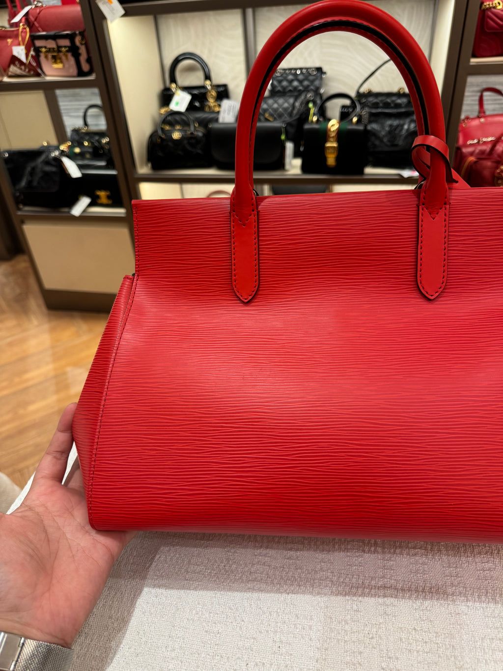 Louis Vuitton Marly MM Epi Coquelicot