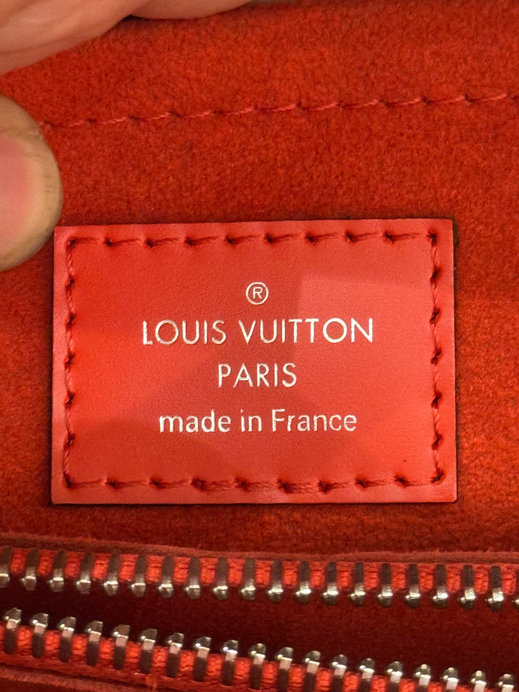 Louis Vuitton Marly MM Epi Coquelicot
