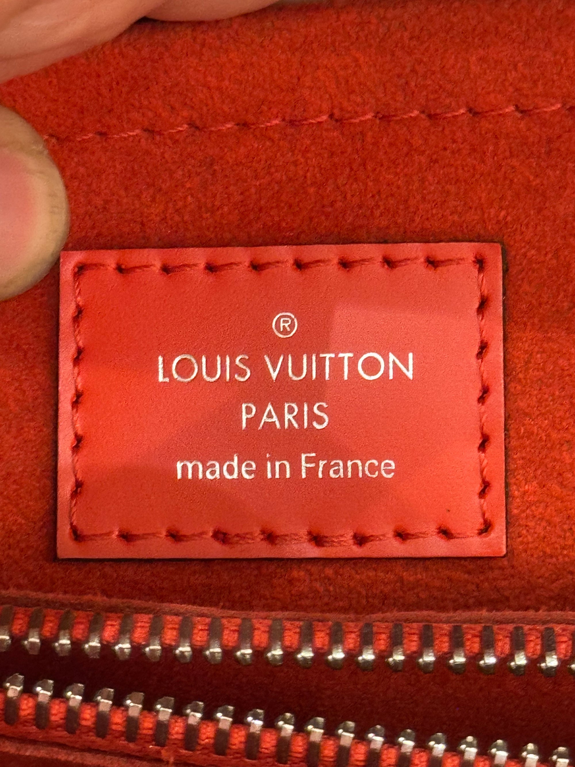 Louis Vuitton Marly MM Epi Coquelicot