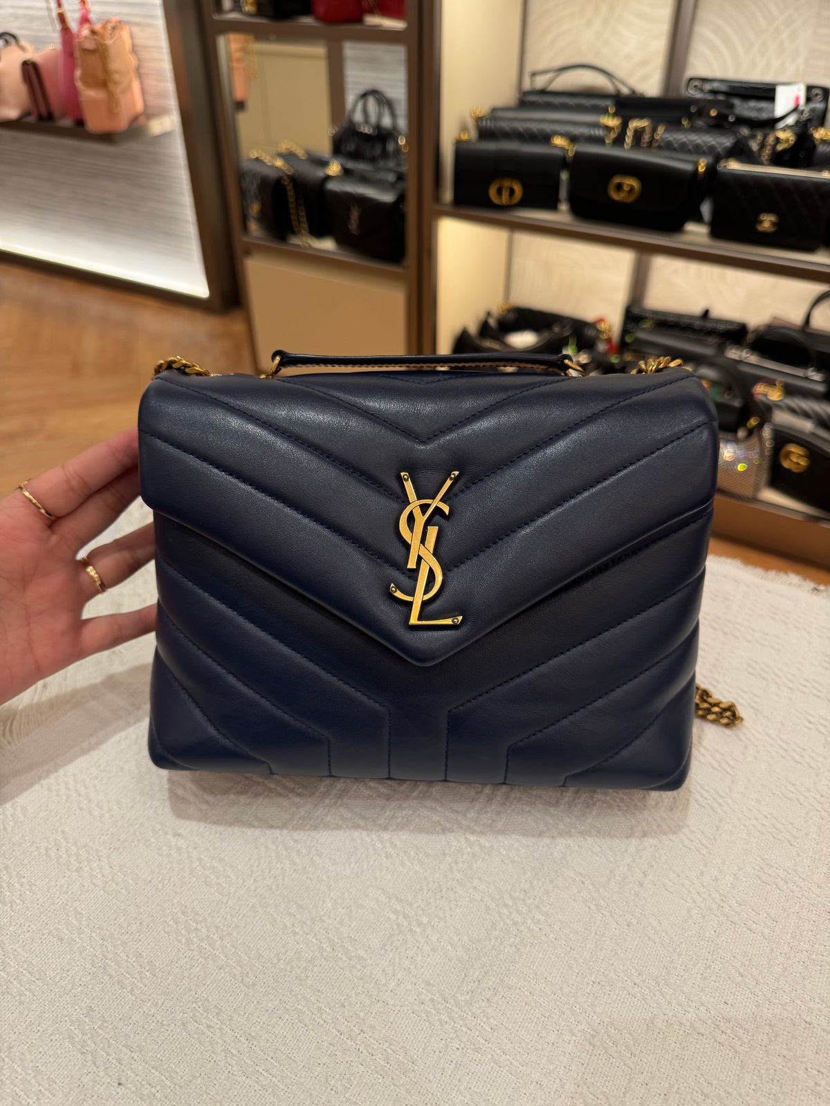 Yves Saint Laurent Loulou Dark Navy