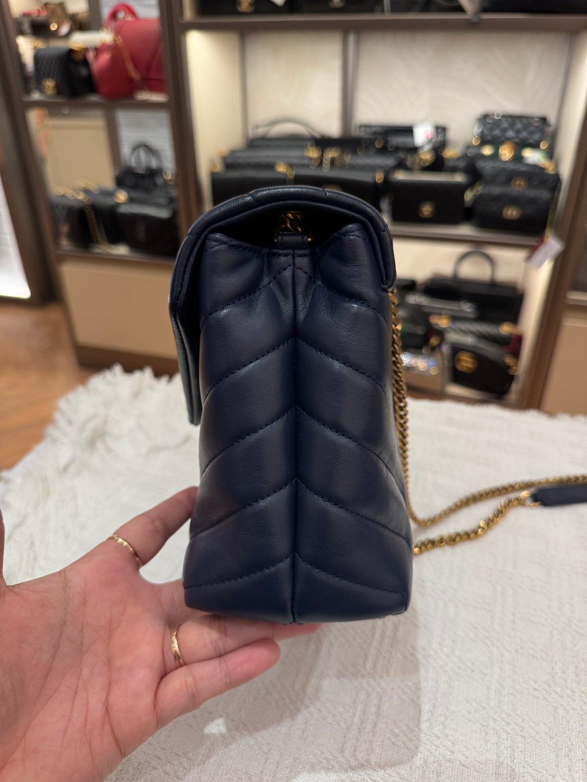 Yves Saint Laurent Loulou Dark Navy