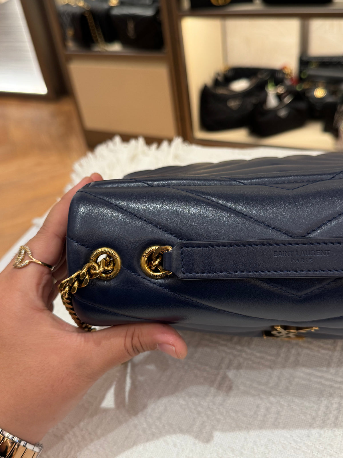 Yves Saint Laurent Loulou Dark Navy