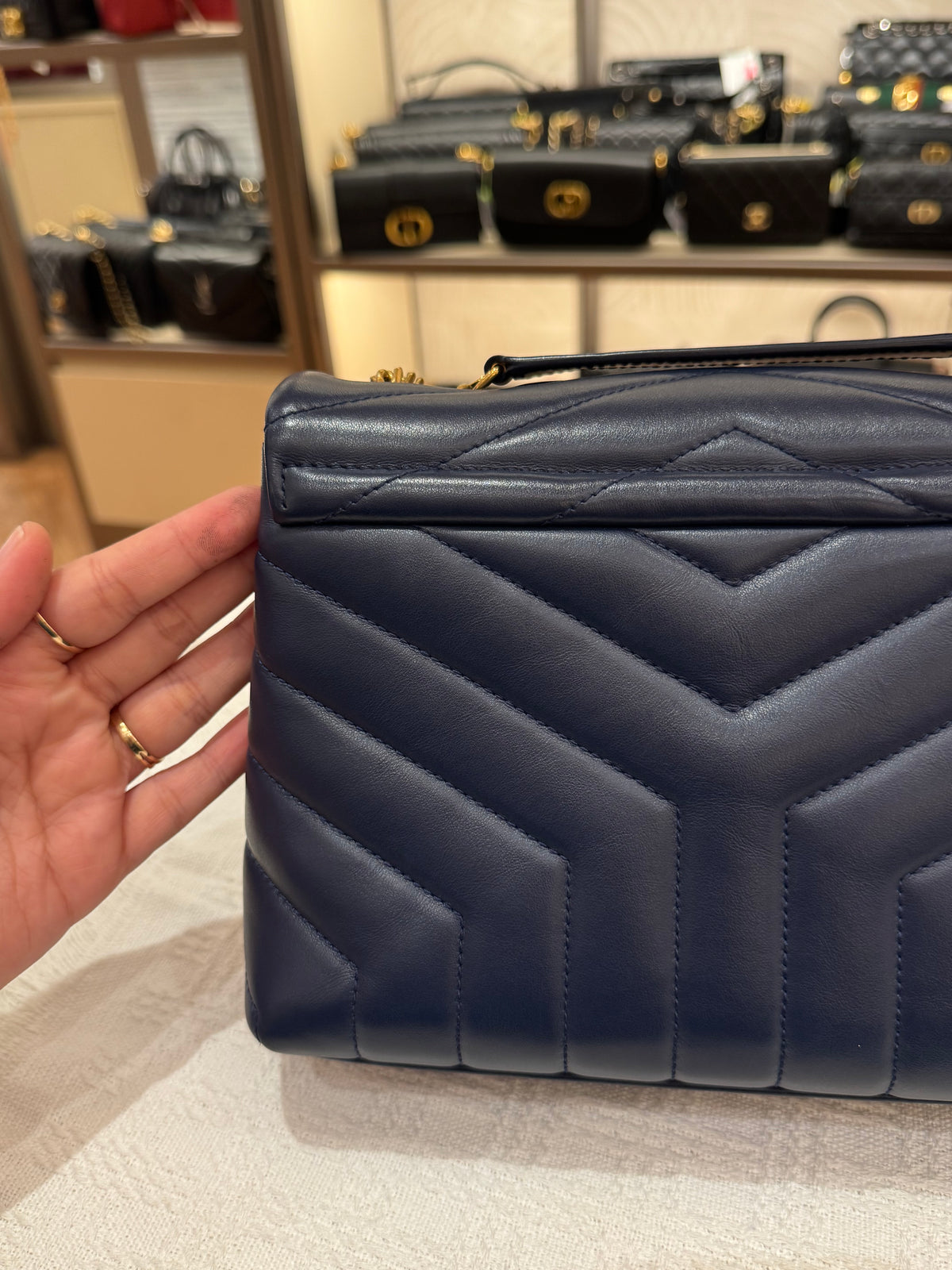Yves Saint Laurent Loulou Dark Navy