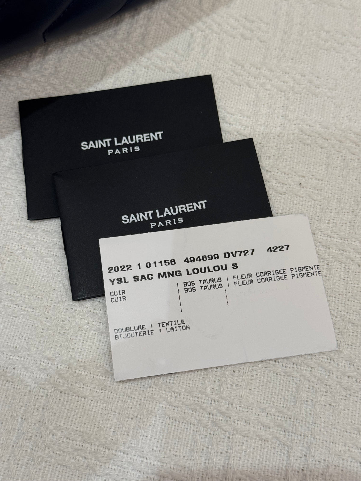 Yves Saint Laurent Loulou Dark Navy